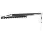 Toldo retráctil automático gris antracita 3,5x2,5 m de , Toldos - Ref: Foro24-3154487, Precio: 285,22 €, Descuento: %