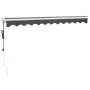 Toldo retráctil automático gris antracita 3,5x2,5 m de , Toldos - Ref: Foro24-3154487, Precio: 285,22 €, Descuento: %