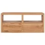 Mueble de TV madera maciza de teca 90x30x40 cm by , TV Furniture - Ref: Foro24-282848, Price: 242,40 €, Discount: %