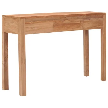 Mesa consola de madera maciza de teca 110x35x75 cm by , Side tables - Ref: Foro24-287229, Price: 229,26 €, Discount: %