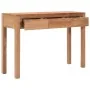 Mesa consola de madera maciza de teca 110x35x75 cm by , Side tables - Ref: Foro24-287229, Price: 229,26 €, Discount: %