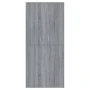 Mueble zapatero madera de ingeniería gris Sonoma 80x39x178 cm de , Zapateros y organizadores de calzado - Ref: Foro24-815532,...