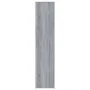Mueble zapatero madera de ingeniería gris Sonoma 80x39x178 cm de , Zapateros y organizadores de calzado - Ref: Foro24-815532,...
