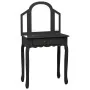 Tocador y taburete madera paulownia negro 65x36x128 cm von , Schlafzimmerkommoden - Ref: Foro24-289336, Preis: 159,36 €, Raba...