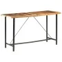Mesa alta de cocina de madera maciza reciclada 180x70x107 cm | Foro24.es | Tu tienda online para hogar, jardín y más Foro24.es