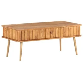 Mesa de centro madera maciza de acacia 100x50x40 cm von , Couchtisch - Ref: Foro24-289650, Preis: 181,98 €, Rabatt: -5%%