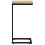 Mesitas auxiliares 2 uds madera mango rugosa 31,5x24,5x64,5 cm | Foro24.es | Tu tienda online para hogar, jardín y más Foro24.es