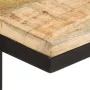 Mesitas auxiliares 2 uds madera mango rugosa 31,5x24,5x64,5 cm | Foro24.es | Tu tienda online para hogar, jardín y más Foro24.es