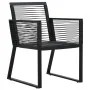 Juego de comedor para jardín 7 piezas ratán PVC negro von , Gartensets - Ref: Foro24-3156545, Preis: 589,80 €, Rabatt: %
