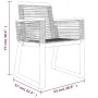 Juego de comedor para jardín 7 piezas ratán PVC negro von , Gartensets - Ref: Foro24-3156545, Preis: 589,80 €, Rabatt: %