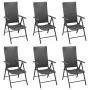Juego de comedor de jardín 7 piezas ratán sintético negro by , Garden sets - Ref: Foro24-3156513, Price: 504,30 €, Discount: %