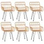 Juego de comedor de jardín 7 piezas ratán sintético by , Garden sets - Ref: Foro24-3157850, Price: 636,18 €, Discount: %