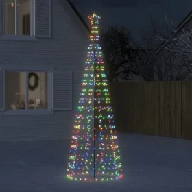 Árbol de Navidad LED con estacas 570 LEDs de