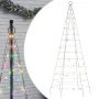 Árbol de Navidad en asta de bandera 200 LED de colores 180 cm | Foro24.es | Tu tienda online para hogar, jardín y más Foro24.es