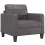Juego de sofás con cojines 4 piezas cuero sintético gris by , Sofas - Ref: Foro24-3201355, Price: 630,82 €, Discount: -5%%