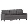Juego de sofás con cojines 4 piezas cuero sintético gris by , Sofas - Ref: Foro24-3201355, Price: 630,82 €, Discount: -5%%
