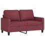 Sofá de 2 plazas de tela rojo tinto 120 cm von , Sofas - Ref: Foro24-359161, Preis: 191,70 €, Rabatt: %