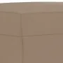 Juego de sofás con cojines 3 piezas cuero sintético capuchino by , Sofas - Ref: Foro24-3201769, Price: 490,52 €, Discount: -5%%