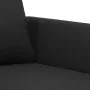 Juego de sofás con cojines 3 piezas cuero sintético negro by , Sofas - Ref: Foro24-3201755, Price: 457,30 €, Discount: %