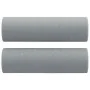 Juego de sofás con cojines 3 piezas tela gris claro | Foro24.es | Tu tienda online para hogar, jardín y más Foro24.es