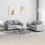 Juego de sofás con cojines 2 piezas tela gris claro von , Sofas - Ref: Foro24-3201818, Preis: 460,80 €, Rabatt: %