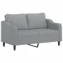 Juego de sofás con cojines 2 piezas tela gris claro von , Sofas - Ref: Foro24-3201818, Preis: 460,80 €, Rabatt: %