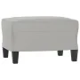 Juego de sofás con cojines 3 piezas tela microfibra gris claro by , Sofas - Ref: Foro24-3202321, Price: 494,20 €, Discount: -5%%