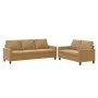 Juego de sofás con cojines 2 piezas terciopelo marrón by , Sofas - Ref: Foro24-3201523, Price: 472,95 €, Discount: -5%%