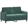 Juego de sofás con cojines 2 piezas terciopelo verde oscuro by , Sofas - Ref: Foro24-3201996, Price: 499,06 €, Discount: -5%%