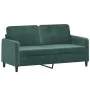Juego de sofás con cojines 2 piezas terciopelo verde oscuro by , Sofas - Ref: Foro24-3201996, Price: 499,06 €, Discount: -5%%