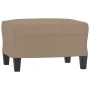 Juego de sofás con cojines 3 piezas cuero sintético capuchino by , Sofas - Ref: Foro24-3202169, Price: 524,31 €, Discount: -5%%