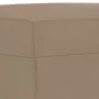 Juego de sofás con cojines 3 piezas cuero sintético capuchino by , Sofas - Ref: Foro24-3202169, Price: 524,31 €, Discount: -5%%