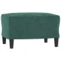 Juego de sofás con cojines 3 piezas terciopelo verde oscuro by , Sofas - Ref: Foro24-3202046, Price: 644,03 €, Discount: -5%%
