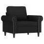 Juego de sofás con cojines 4 piezas terciopelo negro by , Sofas - Ref: Foro24-3202205, Price: 856,67 €, Discount: %