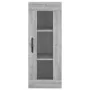 Aparador alto madera contrachapada gris Sonoma 34,5x34x180 cm by , Sideboards - Ref: Foro24-3199271, Price: 117,66 €, Discoun...