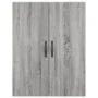 Aparador alto madera contrachapada gris sonoma 69,5x34x180 cm de , Aparadores - Ref: Foro24-3198119, Precio: 120,52 €, Descue...