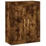 Aparador alto madera contrachapada roble ahumado 69,5x34x180 cm | Foro24.es | Tu tienda online para hogar, jardín y más Foro24.es
