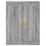Aparador alto madera contrachapada gris sonoma 69,5x34x180 cm | Foro24.es | Tu tienda online para hogar, jardín y más Foro24.es