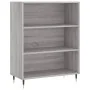 Aparador alto madera contrachapada gris sonoma 69,5x34x180 cm | Foro24.es | Tu tienda online para hogar, jardín y más Foro24.es