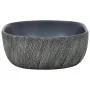 Lavabo sobre encimera ovalado cerámica negro y gris 47x33x13 cm de , Lavabos - Ref: Foro24-155068, Precio: 132,24 €, Descuent...