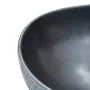 Lavabo sobre encimera ovalado cerámica negro y gris 47x33x13 cm de , Lavabos - Ref: Foro24-155068, Precio: 132,24 €, Descuent...