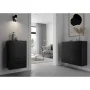 FMD Cómoda con cajón y puertas negro 89,1x31,7x81,3 cm von , Schubladen - Ref: Foro24-447416, Preis: 206,84 €, Rabatt: %