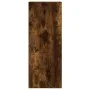 Aparador de madera contrachapada roble ahumado 34,5x34x180 cm by , Sideboards - Ref: Foro24-3198822, Price: 103,89 €, Discoun...