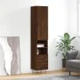 Aparador alto madera contrachapada roble marrón 34,5x34x180 cm von , Sideboards - Ref: Foro24-3198952, Preis: 102,05 €, Rabat...