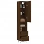 Aparador alto madera contrachapada roble marrón 34,5x34x180 cm von , Sideboards - Ref: Foro24-3198952, Preis: 102,05 €, Rabat...
