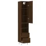 Aparador alto madera contrachapada roble marrón 34,5x34x180 cm von , Sideboards - Ref: Foro24-3198952, Preis: 102,05 €, Rabat...