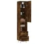 Aparador de madera contrachapada roble ahumado 34,5x34x180 cm von , Sideboards - Ref: Foro24-3198950, Preis: 104,57 €, Rabatt: %