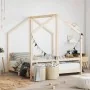 Estructura de cama deniños madera maciza de pino 2x(70x140) cm | Foro24.es | Tu tienda online para hogar, jardín y más Foro24.es