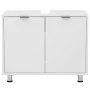 FMD Armario para lavabo blanco 70x32,9x49,5 cm by , bathroom vanities - Ref: Foro24-447423, Price: 129,77 €, Discount: %
