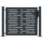 Puerta de jardín acero gris antracita diseño cuadrado 105x105cm de , Puertas de jardín - Ref: Foro24-153191, Precio: 197,73 €...